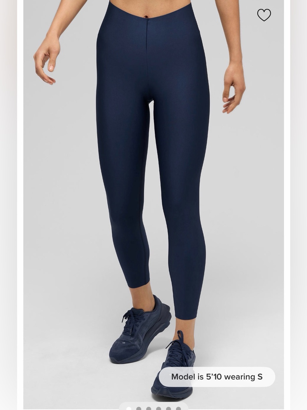 ALO Yoga airlift strength extreme High waist 7/8 Navy Performance Leggings